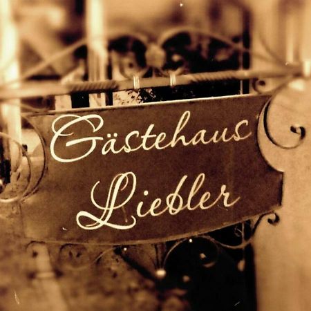 Gaestehaus Liebler Rothenburg ob der Tauber Exterior foto