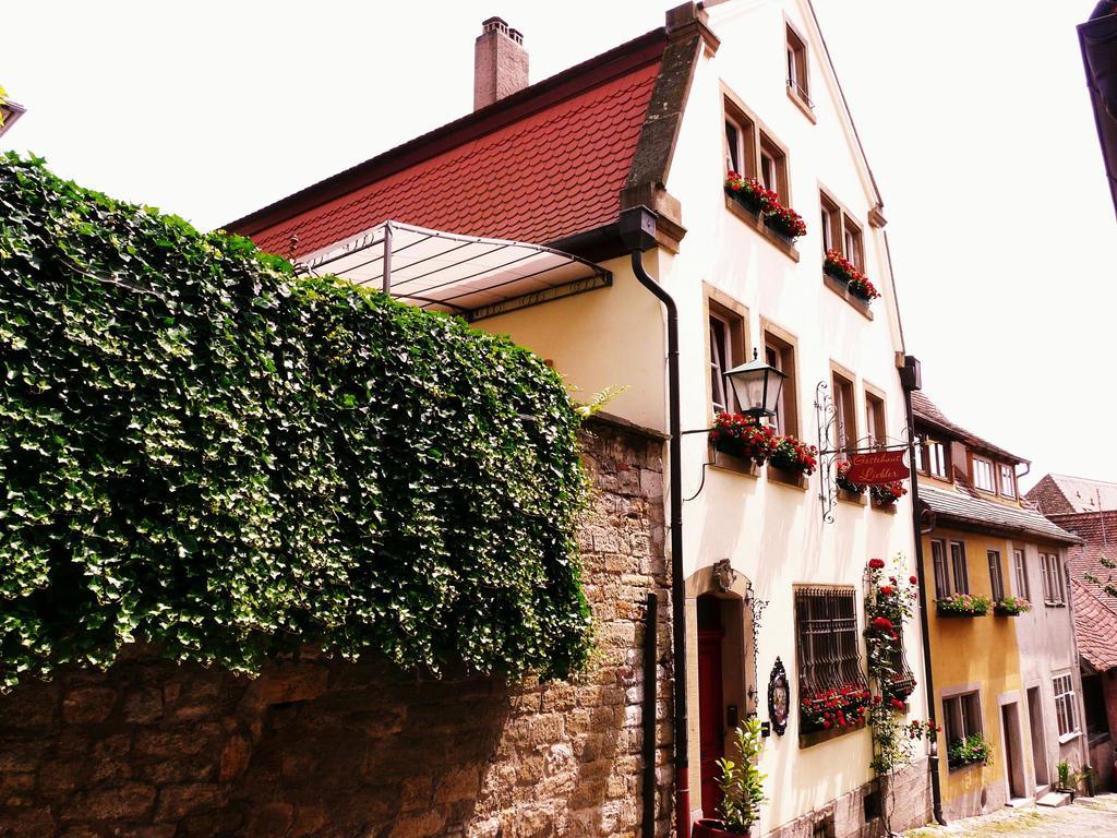 Gaestehaus Liebler Rothenburg ob der Tauber Exterior foto